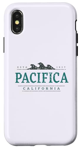 Pacifica California | Pacifica CA Coastline Hülle für iPhone X/XS Pacifica California | Pacifica CA Coastline Hülle für iPhone X/XS von California Wilderness Apparel