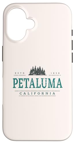 Petaluma Kalifornien | Petaluma CA Baum-Logo Hülle für iPhone 16 Petaluma Kalifornien | Petaluma CA Baum-Logo Hülle für iPhone 16 von California Wilderness Apparel