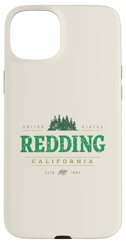 Redding Kalifornien | Redding CA Wilderness Hülle für iPhone 15 Plus Redding Kalifornien | Redding CA Wilderness Hülle für iPhone 15 Plus von California Wilderness Apparel