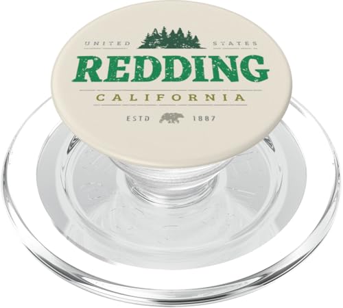 Redding Kalifornien | Redding CA Wilderness PopSockets PopGrip für MagSafe Redding Kalifornien | Redding CA Wilderness PopSockets PopGrip für MagSafe von California Wilderness Apparel