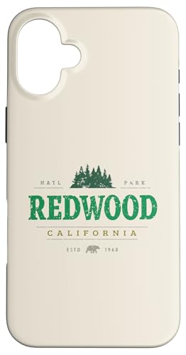 Redwood National Park Kalifornien | Redwood CA Wilderness Hülle für iPhone 16 Plus Redwood National Park Kalifornien | Redwood CA Wilderness Hülle für iPhone 16 Plus von California Wilderness Apparel