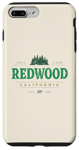 Redwood National Park Kalifornien | Redwood CA Wilderness Hülle für iPhone 7 Plus/8 Plus Redwood National Park Kalifornien | Redwood CA Wilderness Hülle für iPhone 7 Plus/8 Plus von California Wilderness Apparel