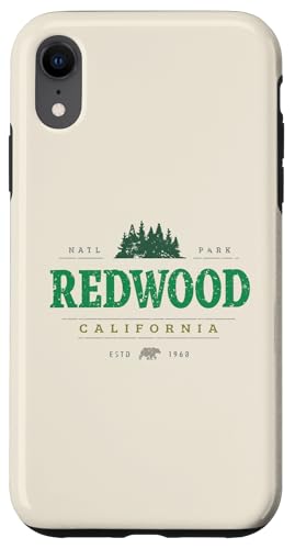 Redwood National Park Kalifornien | Redwood CA Wilderness Hülle für iPhone XR Redwood National Park Kalifornien | Redwood CA Wilderness Hülle für iPhone XR von California Wilderness Apparel