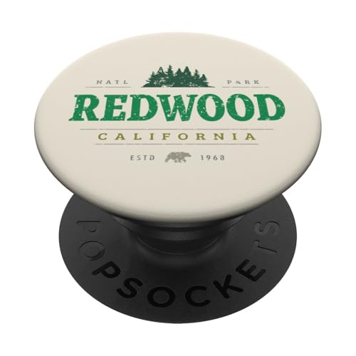 Redwood National Park Kalifornien | Redwood CA Wilderness PopSockets Klebender PopGrip Redwood National Park Kalifornien | Redwood CA Wilderness PopSockets Klebender PopGrip von California Wilderness Apparel