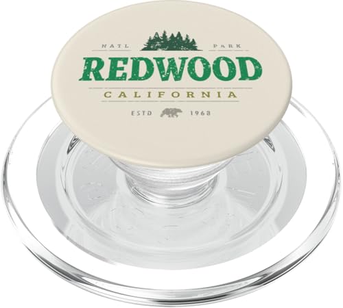 Redwood National Park Kalifornien | Redwood CA Wilderness PopSockets PopGrip für MagSafe Redwood National Park Kalifornien | Redwood CA Wilderness PopSockets PopGrip für MagSafe von California Wilderness Apparel