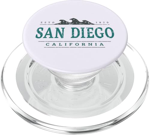San Diego Kalifornien | San Diego CA Coastline PopSockets PopGrip für MagSafe San Diego Kalifornien | San Diego CA Coastline PopSockets PopGrip für MagSafe von California Wilderness Apparel