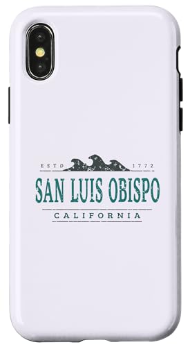 San Luis Obispo Kalifornien - San Luis Obispo, Kalifornien, Küste - SLO Hülle für iPhone X/XS San Luis Obispo Kalifornien - San Luis Obispo, Kalifornien, Küste - SLO Hülle für iPhone X/XS von California Wilderness Apparel