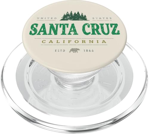 Santa Cruz Kalifornien | Santa Cruz CA Wildnis PopSockets PopGrip für MagSafe Santa Cruz Kalifornien | Santa Cruz CA Wildnis PopSockets PopGrip für MagSafe von California Wilderness Apparel