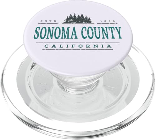 Sonoma County Kalifornien | Sonoma County CA Treeline PopSockets PopGrip für MagSafe Sonoma County Kalifornien | Sonoma County CA Treeline PopSockets PopGrip für MagSafe von California Wilderness Apparel