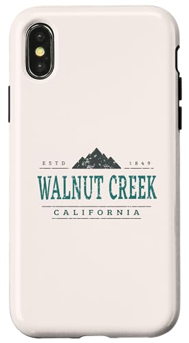 Walnut Creek Kalifornien | Walnut Creek CA Wilderness Hülle für iPhone X/XS Walnut Creek Kalifornien | Walnut Creek CA Wilderness Hülle für iPhone X/XS von California Wilderness Apparel