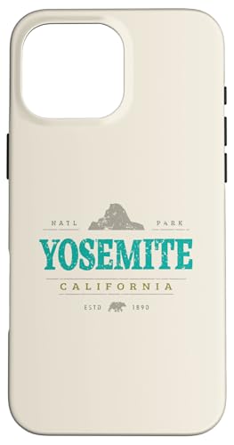 Yosemite Kalifornien | Yosemite CA Wilderness Hülle für iPhone 16 Pro Max Yosemite Kalifornien | Yosemite CA Wilderness Hülle für iPhone 16 Pro Max von California Wilderness Apparel