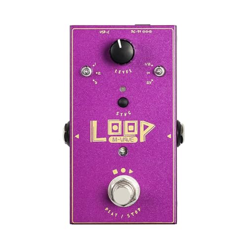 M-Vave LoopII - Guitar-Effekte Pedals, 11 min Loop, Wav-import/export, USB M-Vave LoopII - Guitar-Effekte Pedals, 11 min Loop, Wav-import/export, USB von M-VAVE
