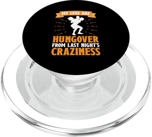 Calisthenics: Beine sind von der Verrücktheit der letzten Nacht überkatert PopSockets PopGrip für MagSafe Calisthenics: Beine sind von der Verrücktheit der letzten Nacht überkatert PopSockets PopGrip für MagSafe von Calisthenics Bodyweight Exercises Designs