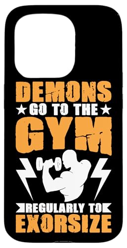 Calisthenics: Dämonen gehen regelmäßig ins Fitnessstudio zu Exorsize Hülle für iPhone 15 Pro Calisthenics: Dämonen gehen regelmäßig ins Fitnessstudio zu Exorsize Hülle für iPhone 15 Pro von Calisthenics Bodyweight Exercises Designs