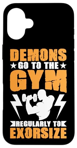 Calisthenics: Dämonen gehen regelmäßig ins Fitnessstudio zu Exorsize Hülle für iPhone 16 Plus Calisthenics: Dämonen gehen regelmäßig ins Fitnessstudio zu Exorsize Hülle für iPhone 16 Plus von Calisthenics Bodyweight Exercises Designs