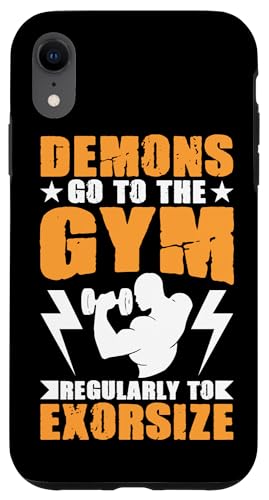 Calisthenics: Dämonen gehen regelmäßig ins Fitnessstudio zu Exorsize Hülle für iPhone XR Calisthenics: Dämonen gehen regelmäßig ins Fitnessstudio zu Exorsize Hülle für iPhone XR von Calisthenics Bodyweight Exercises Designs