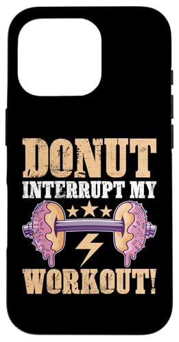Calisthenics: Donut unterbricht mein Workout! Hülle für iPhone 16 Pro Calisthenics: Donut unterbricht mein Workout! Hülle für iPhone 16 Pro von Calisthenics Bodyweight Exercises Designs