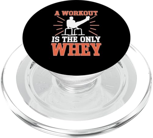 Calisthenics: Ein Training ist die einzige Molke PopSockets PopGrip für MagSafe Calisthenics: Ein Training ist die einzige Molke PopSockets PopGrip für MagSafe von Calisthenics Bodyweight Exercises Designs