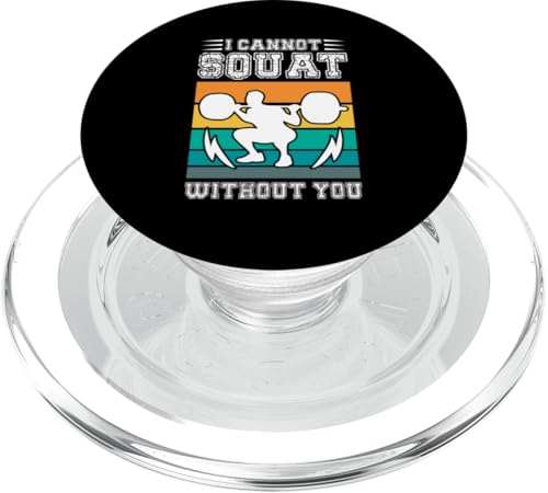 Calisthenics: Ich kann nicht ohne dich hocken PopSockets PopGrip für MagSafe Calisthenics: Ich kann nicht ohne dich hocken PopSockets PopGrip für MagSafe von Calisthenics Bodyweight Exercises Designs