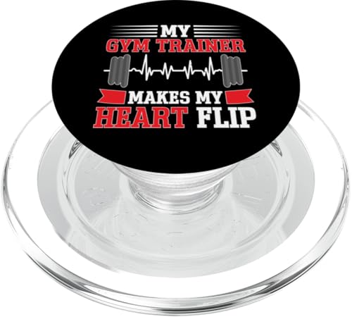 Calisthenics: Mein Fitnesstrainer bringt mein Herz zum Schlingern PopSockets PopGrip für MagSafe von Calisthenics Bodyweight Exercises Designs