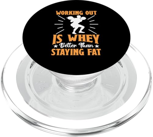 Calisthenics: Training ist besser als Fett zu bleiben PopSockets PopGrip für MagSafe Calisthenics: Training ist besser als Fett zu bleiben PopSockets PopGrip für MagSafe von Calisthenics Bodyweight Exercises Designs