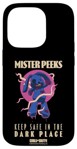 Hülle für iPhone 14 Pro Call Of Duty Mister Peeks Keep Safe In The Dark Place Logo von Call of Duty