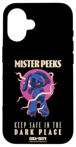 Hülle für iPhone 16 Call Of Duty Mister Peeks Keep Safe In The Dark Place Logo Hülle für iPhone 16 Call Of Duty Mister Peeks Keep Safe In The Dark Place Logo von Call of Duty