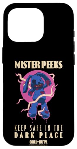 Hülle für iPhone 16 Pro Call Of Duty Mister Peeks Keep Safe In The Dark Place Logo Hülle für iPhone 16 Pro Call Of Duty Mister Peeks Keep Safe In The Dark Place Logo von Call of Duty