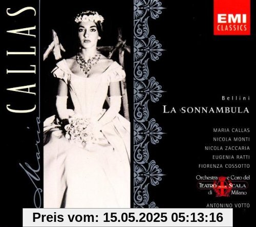 Bellini: La Sonnambula (Gesamtaufnahme) (Aufnahme Mailand 1957) von Callas