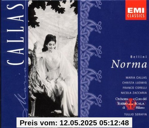 Bellini: Norma (Gesamtaufnahme(ital.),Aufnahme Mailand 1960) von Callas