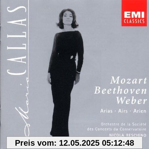 Mozart-, Beethoven- und Weber-Arien (italienisch / englisch) (Aufnahmen Paris 1964) von Callas