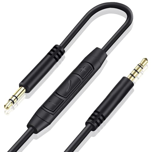 3,5mm Ersatz Audiokabel für Beats Kopfhörer 3,5mm auf 3,5mm Aux Kabel Kompatibel mit Beats Solo2 Solo3 Studio3 Wireless HD Pro by Dr. Dre Sony WH-1000XM5 WH-1000XM4 mit Mikrofon & Lautstärkeregler 3,5mm Ersatz Audiokabel für Beats Kopfhörer 3,5mm auf 3,5mm Aux Kabel Kompatibel mit Beats Solo2 Solo3 Studio3 Wireless HD Pro by Dr. Dre Sony WH-1000XM5 WH-1000XM4 mit Mikrofon & Lautstärkeregler von Callez