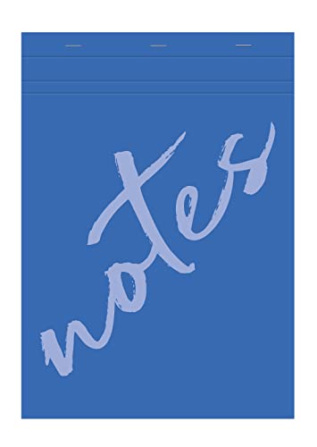 Calligraphe Clairefontaine 15354C - Packung mit 5 Schreibblöcken Calligraphe Notes kopfseitig geheftet, DIN A4 21x29,7 cm, 50 Blatt kariert, 60g, Blau, 1 Pack Calligraphe Clairefontaine 15354C - Packung mit 5 Schreibblöcken Calligraphe Notes kopfseitig geheftet, DIN A4 21x29,7 cm, 50 Blatt kariert, 60g, Blau, 1 Pack von Calligraphe