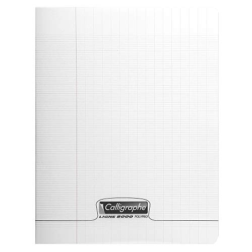 Clairefontaine 18179C - Heft / Schulheft Calligraphe DIN A4+ 24x32 cm, 24 Blatt, französische Lineatur, 90g, Transparent, 1 Stück Clairefontaine 18179C - Heft / Schulheft Calligraphe DIN A4+ 24x32 cm, 24 Blatt, französische Lineatur, 90g, Transparent, 1 Stück von Calligraphe