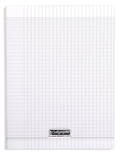 Clairefontaine 18199C - Heft / Schulheft Calligraphe DIN A4+ 24x32 cm, 48 Blatt, französische Lineatur, 90g, Transparent, 1 Stück Clairefontaine 18199C - Heft / Schulheft Calligraphe DIN A4+ 24x32 cm, 48 Blatt, französische Lineatur, 90g, Transparent, 1 Stück von Calligraphe