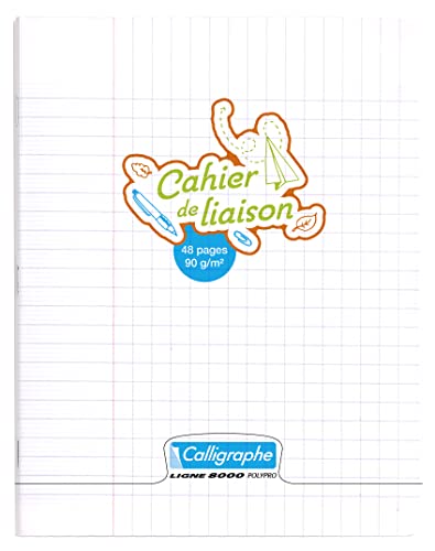 Clairefontaine 18230C - Heft / Schulheft Calligraphe 17x22 cm, 24 Blatt, französische Lineatur, 90g, Transparent, 1 Stück Clairefontaine 18230C - Heft / Schulheft Calligraphe 17x22 cm, 24 Blatt, französische Lineatur, 90g, Transparent, 1 Stück von Calligraphe