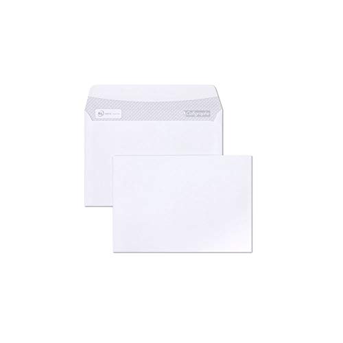 Clairefontaine 5666C - Packung mit 100 Umschlägen Calligraphe C6-114x162mm, selbstklebend, 80g, Weiß, 1 Pack Clairefontaine 5666C - Packung mit 100 Umschlägen Calligraphe C6-114x162mm, selbstklebend, 80g, Weiß, 1 Pack von Calligraphe