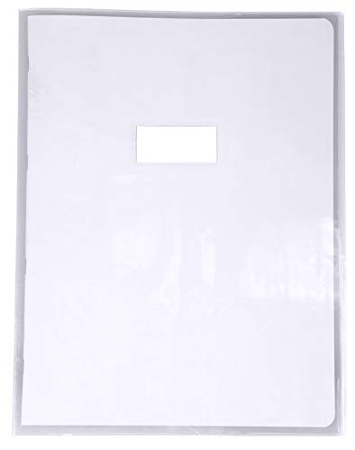 Clairefontaine 73401C - Heftumschlag Calligraphe DIN A4+ 24x32 cm mit Etikettenhalter, glattes PVC, transparent, 1 Stück Clairefontaine 73401C - Heftumschlag Calligraphe DIN A4+ 24x32 cm mit Etikettenhalter, glattes PVC, transparent, 1 Stück von Calligraphe