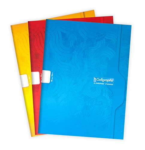 Clairefontaine 7480C - Heft Calligraphe, geheftet, DIN A4+ 24x32 cm, 24 blatt, blanko, 70g, farbig sortiert, 1 Stück Clairefontaine 7480C - Heft Calligraphe, geheftet, DIN A4+ 24x32 cm, 24 blatt, blanko, 70g, farbig sortiert, 1 Stück von Calligraphe
