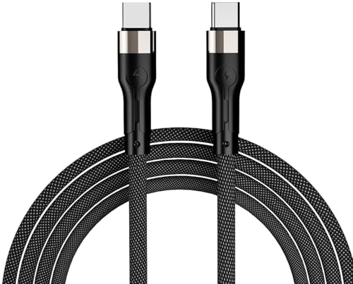 Callstel Datenkabel USB C Magnet: Magnetisches Daten- & Ladekabel USB-C auf USB-C, PD, QC 4.0, bis 100 W (USB C Kabel Schnell Ladekabel, Schnellladekabel Magnet, Handy) von Callstel