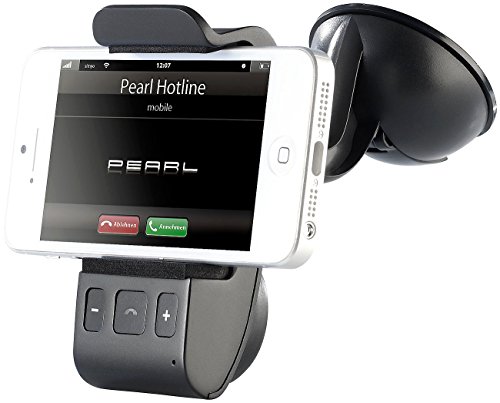 Callstel Freisprechanlage: Freisprecher BFX-40.H mit Bluetooth und Halterung für Smartphones (Freisprechanlage für Auto, Handyhalterung mit Bluetooth, Bedienungsanleitung) von Callstel