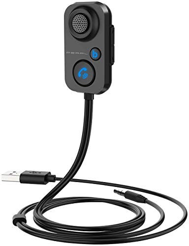 Callstel Mikrofon, Bluetooth: Kfz-Freisprechsystem, Bluetooth 5, Siri- & Google-kompatibel (Freisprecheinrichtung Auto, Freisprecheinrichtung, Bluetooth, Lautsprecher iPad) von Callstel