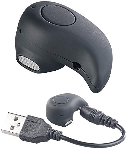 Callstel Mono Headset: Winziges Akku-In-Ear-Headset mit One-Touch-Bedienung, Bluetooth 4.1 (Ohrhörer Bluetooth, Freisprecheinrichtung Ohr, Lautsprecher iPad) von Callstel