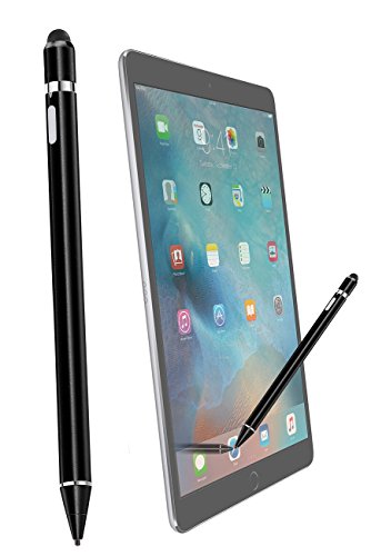 Callstel Tablet Stift: Aktiver Touchscreen-Eingabestift mit integr. Akku, auch für kompatibel mit iPad Pro (kompatibel mit iPad Stift, Stylus, Unterschriften Pad) von Callstel