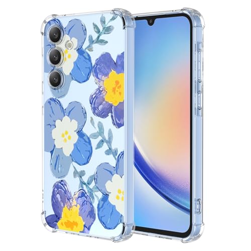 Callyue Schutzhülle für Samsung Galaxy A55 5G, buntes Muster, Schutzhülle, transparent, dünn, weich, modische Designs für Damen und Mädchen, Ölgemälde Callyue Schutzhülle für Samsung Galaxy A55 5G, buntes Muster, Schutzhülle, transparent, dünn, weich, modische Designs für Damen und Mädchen, Ölgemälde von Callyue