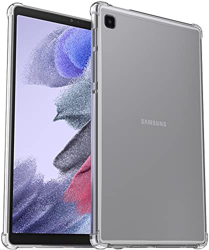 Schutzhülle für Galaxy Tab A7 Lite 2021, transparent, Gummi, weich, Silikon, seitliche Ecken, Schutzhülle für Samsung Galaxy Tab 7 Lite 22,1 cm (8,7 Zoll) 2021 Tablet (SM-T220/T225), transparent von Callyue