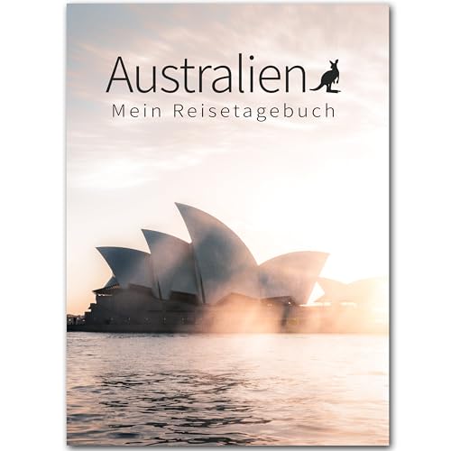 Reisetagebuch Australien zum Selberschreiben | Dein persönlicher Reiseführer zum Ausfüllen mit viel Abwechslung | Zitate, tolle Fotos, Reisevorbereitung uvm | Geschenkidee | DIN A5 - Calmondo von Calmondo