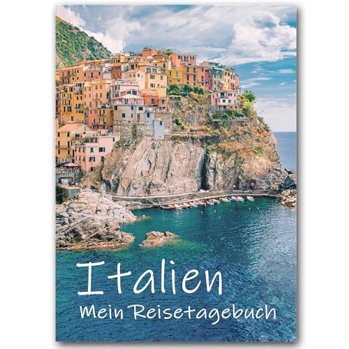 Reisetagebuch Italien & Sardinien zum Ausfüllen | abwechslungsreich designtes Tagebuch mit Reisevorbereitung, Packliste, tollen Fotos, spannenden Aufgaben uvm | Geschenkidee | Calmondo von Calmondo