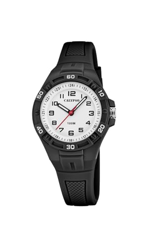 CALYPSO Uhr Für Kind K5832/4 Junior Collection Multi Silikon Case SchwarzSilikon Band von Calypso