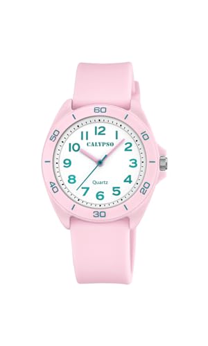 CALYPSO Uhr Für Kind K5833/2 Junior Collection Multi Silikon Case RoségoldSilikon Band von Calypso